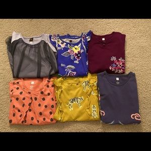 Tea Collection Toddler Girl Dresses bundle sz 3